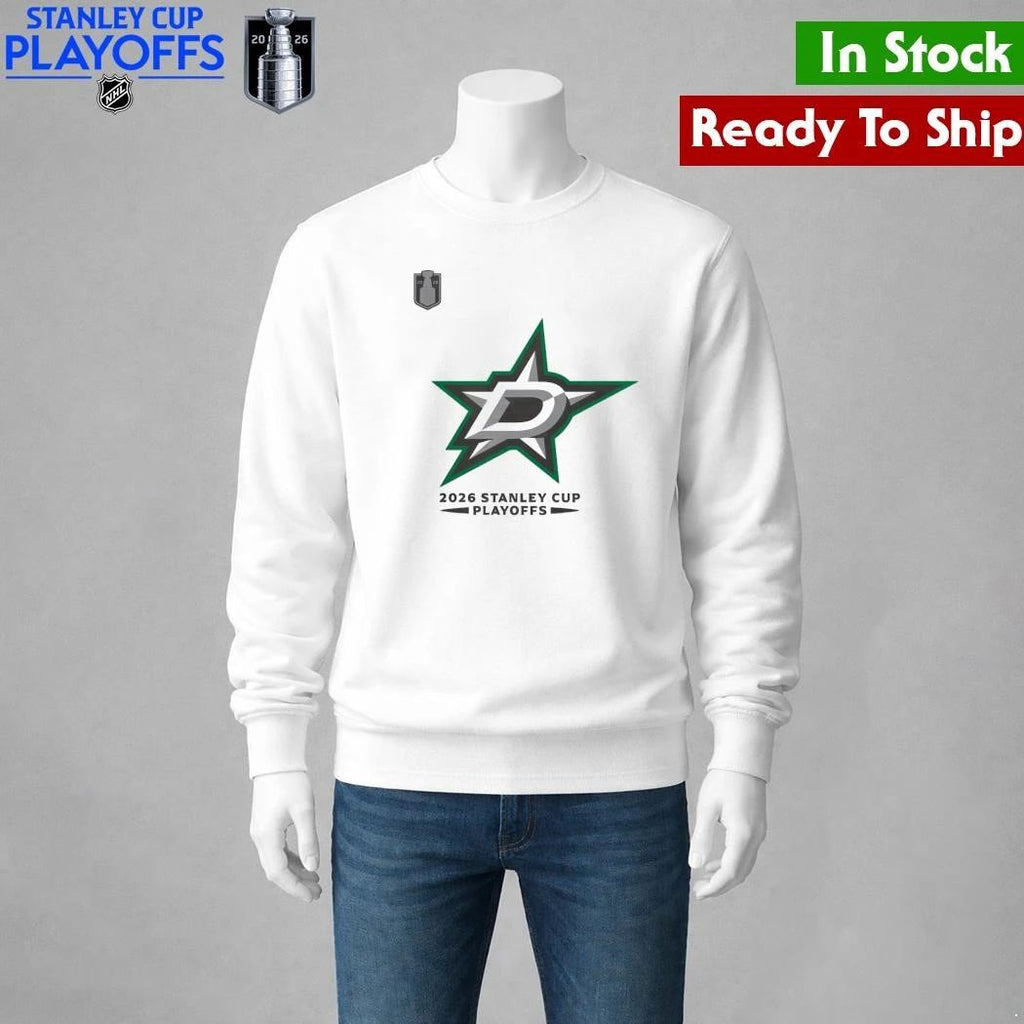 Dallas Stars 2026 Stanley Cup Playoffs Rink Performance Shirt Unisex , , , Long Sleeve Tee