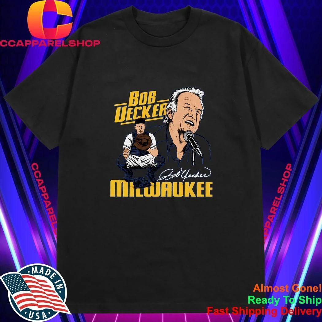 Bob Uecker Milwaukee Brewers Baseball Shirt