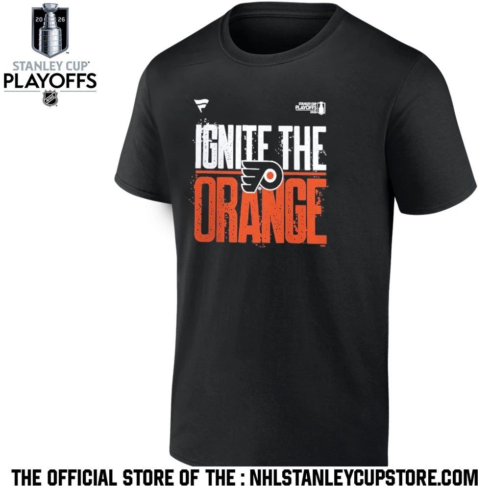 Philadelphia Flyers Black 2026 Stanley Cup Playoffs Slogan Shirt Unisex , , , Long Sleeve Tee