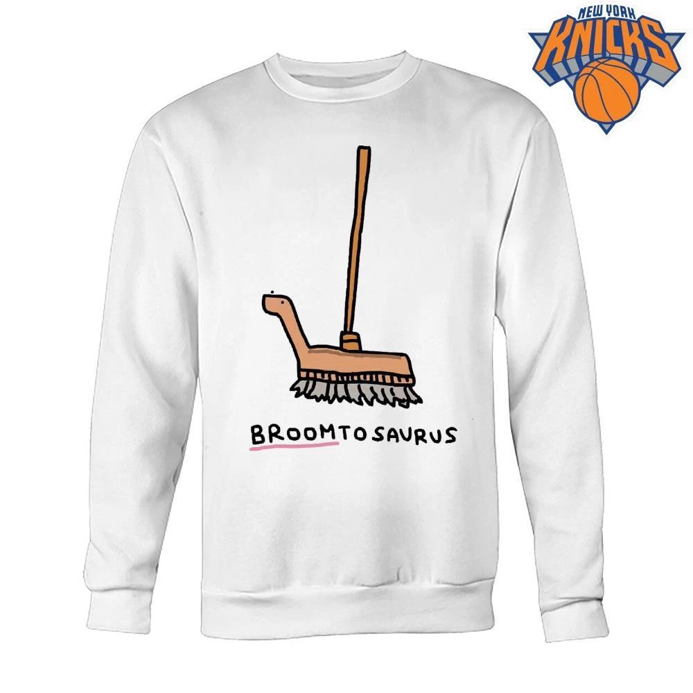 Broomtosaurus Broom Dinosaur Pun Aesthetic Cute Utility Art Shirt