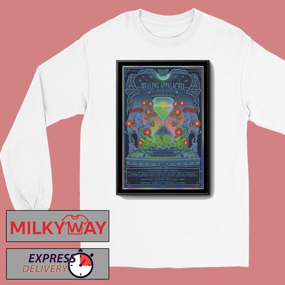 Healing Appalachia Event Ashland, KY 2025 Poster Foil shirt Unisex , , , Long Sleeve Tee