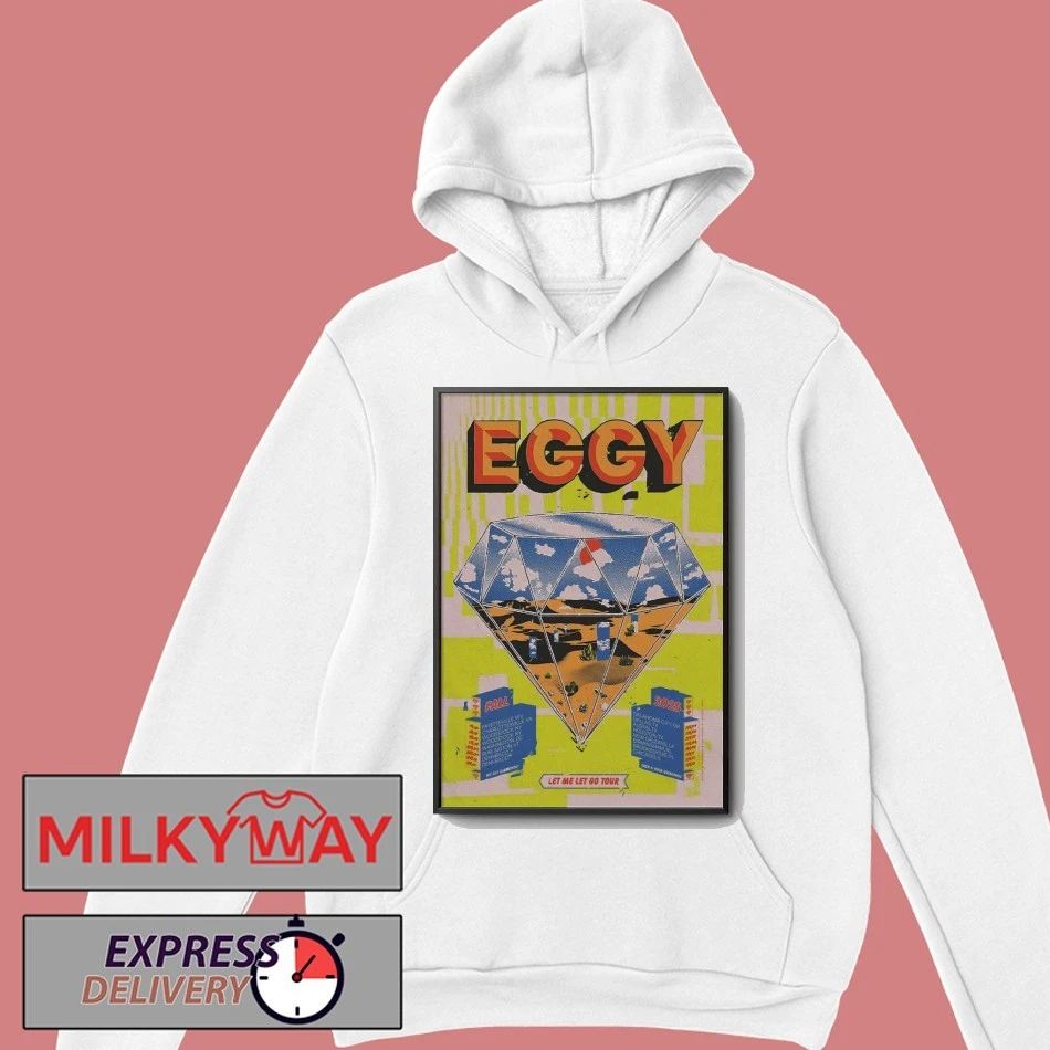 Eggy Let Me Let Go Tour 2025 Poster shirt Unisex , , , Long Sleeve Tee