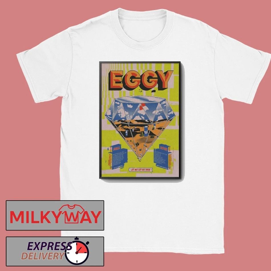 Eggy Let Me Let Go Tour 2025 Poster shirt Unisex , , , Long Sleeve Tee