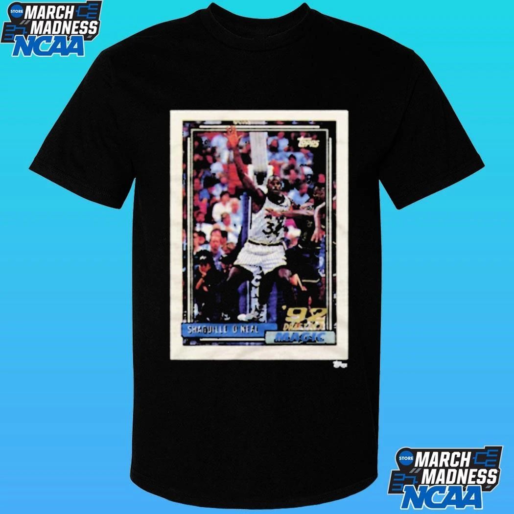 1992 Topps Basketball Shaquille O’neal Magic Shirt Unisex , , , Long Sleeve Tee