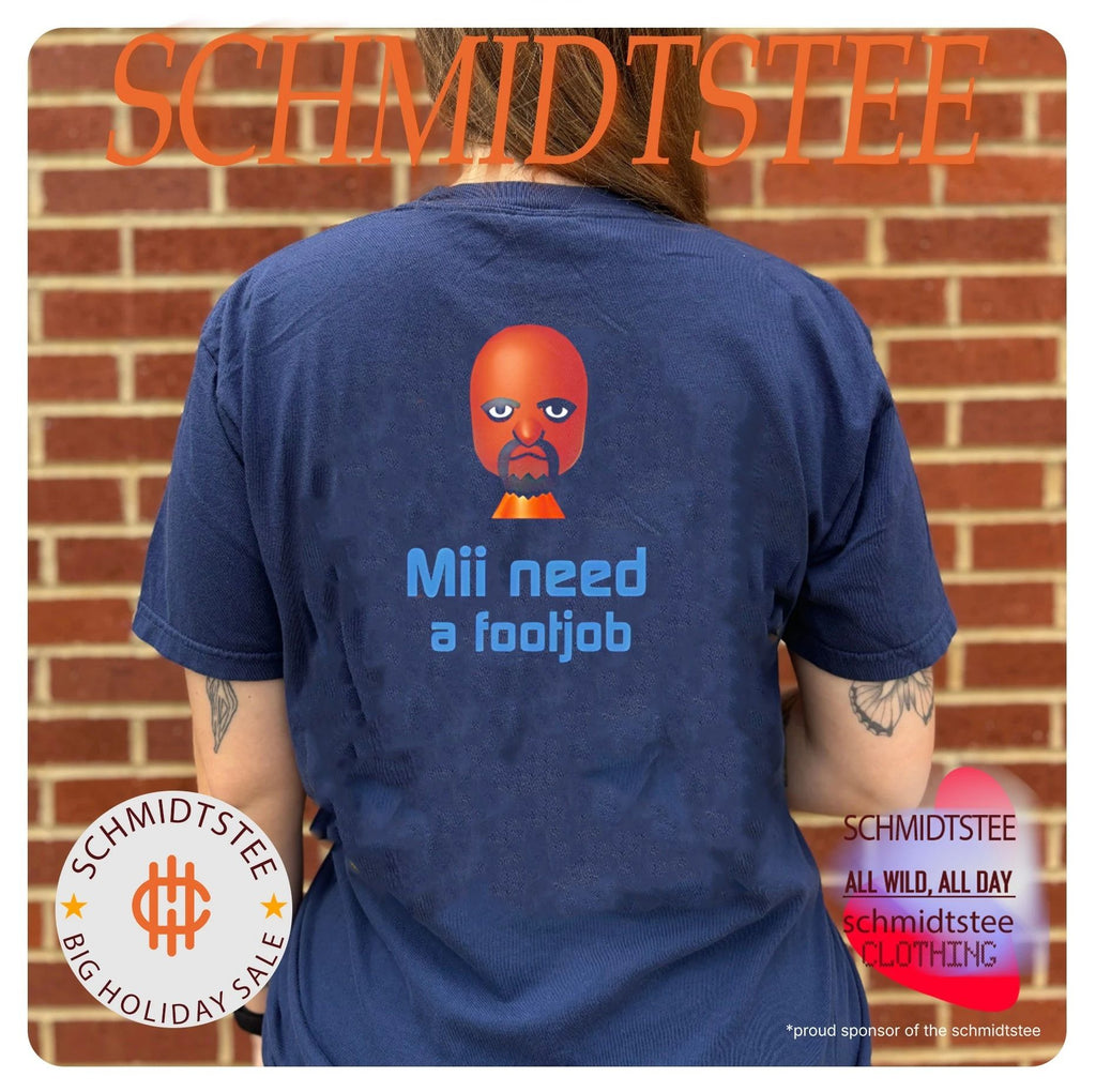 Wii Sports Matt Mii need a footjob shirt