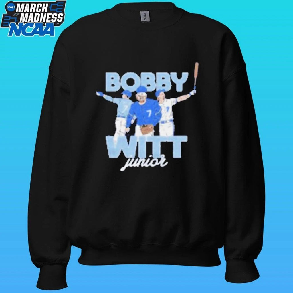 Kids Bobby Witt Jr Royal Shirt Unisex , , , Long Sleeve Tee