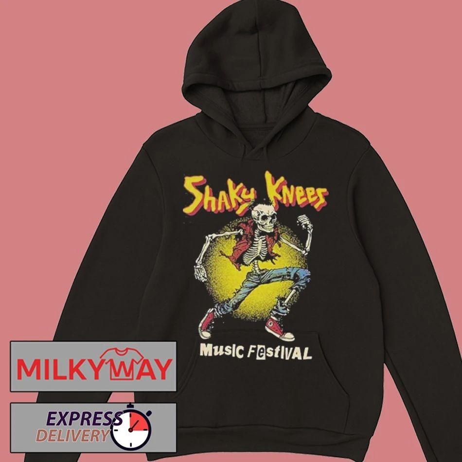 Shaky Knees Festival Skeleton Punk Lineup Tee September 19 21 2025 In Piedmont Park Atlanta shirt