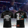 San Antonio Spurs Stadium 2026 Playoff 2 Side Shirt Unisex , , , Long Sleeve Tee