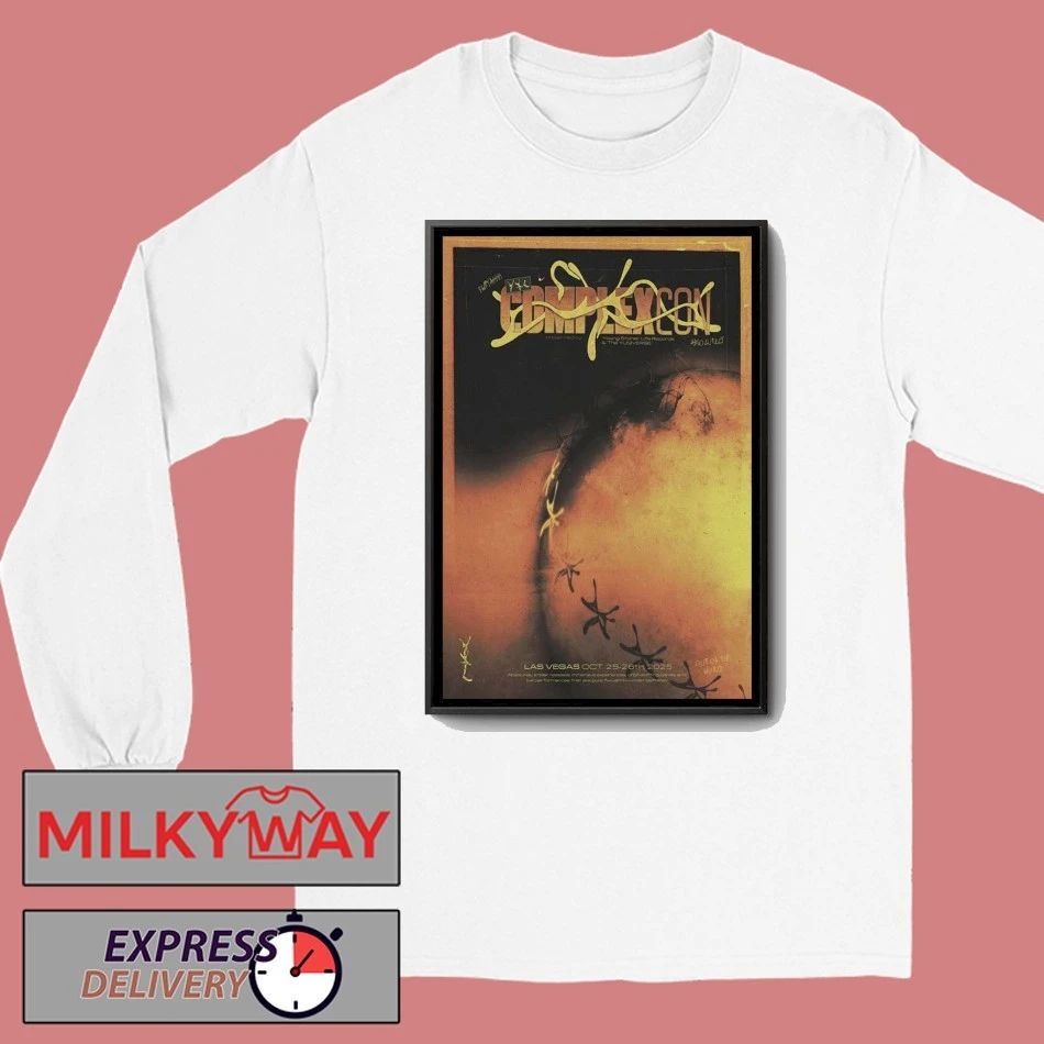 ComplexCon Oct 25-26 2025 Las Vegas Nevada Poster shirt Unisex , , , Long Sleeve Tee