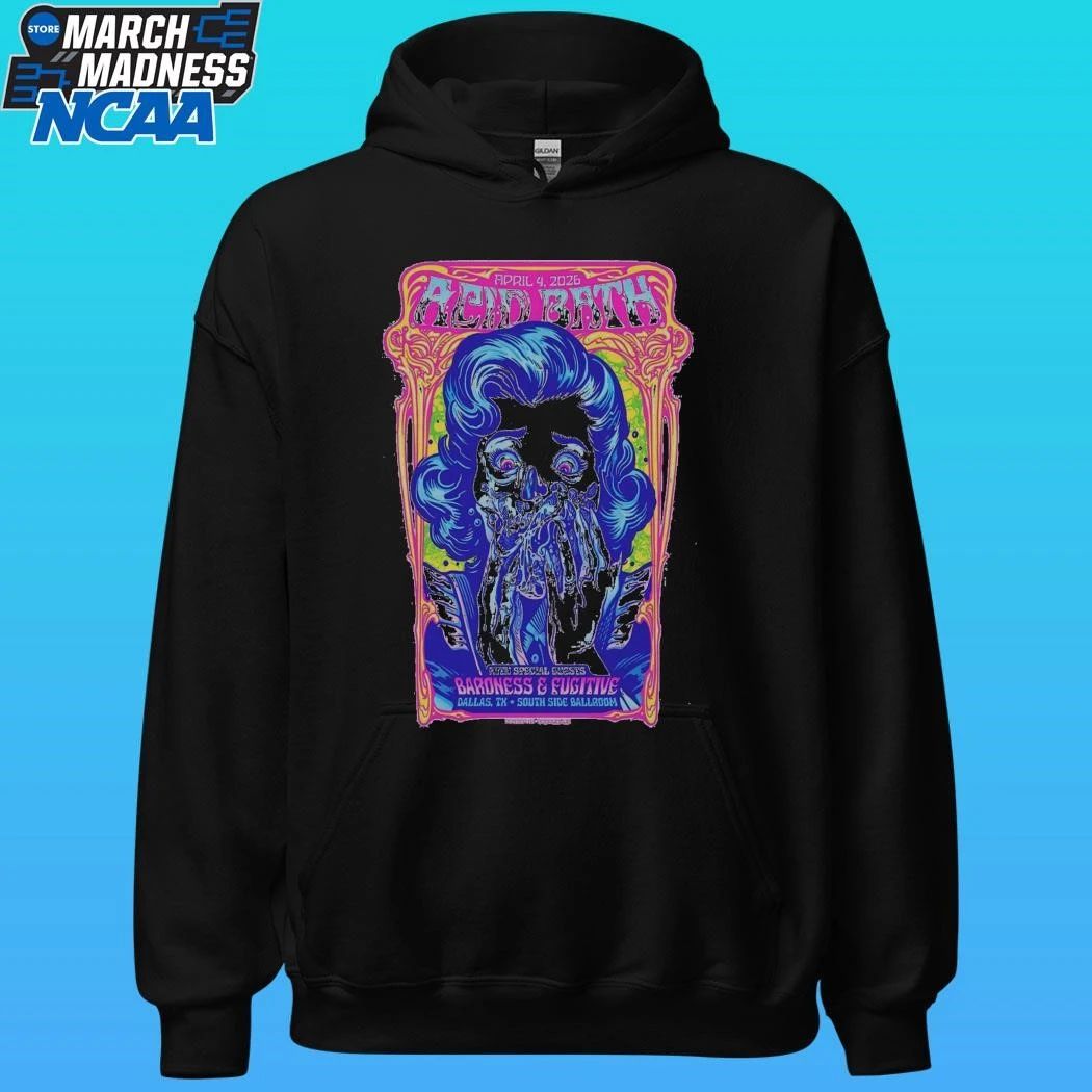 Acid Bath Dallas, Tx April 4, 2026 Poster Shirt Unisex , , , Long Sleeve Tee