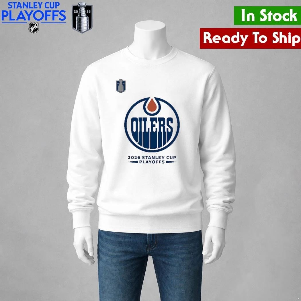 Edmonton Oilers 2026 Stanley Cup Playoffs Rink Performance Shirt Unisex , , , Long Sleeve Tee