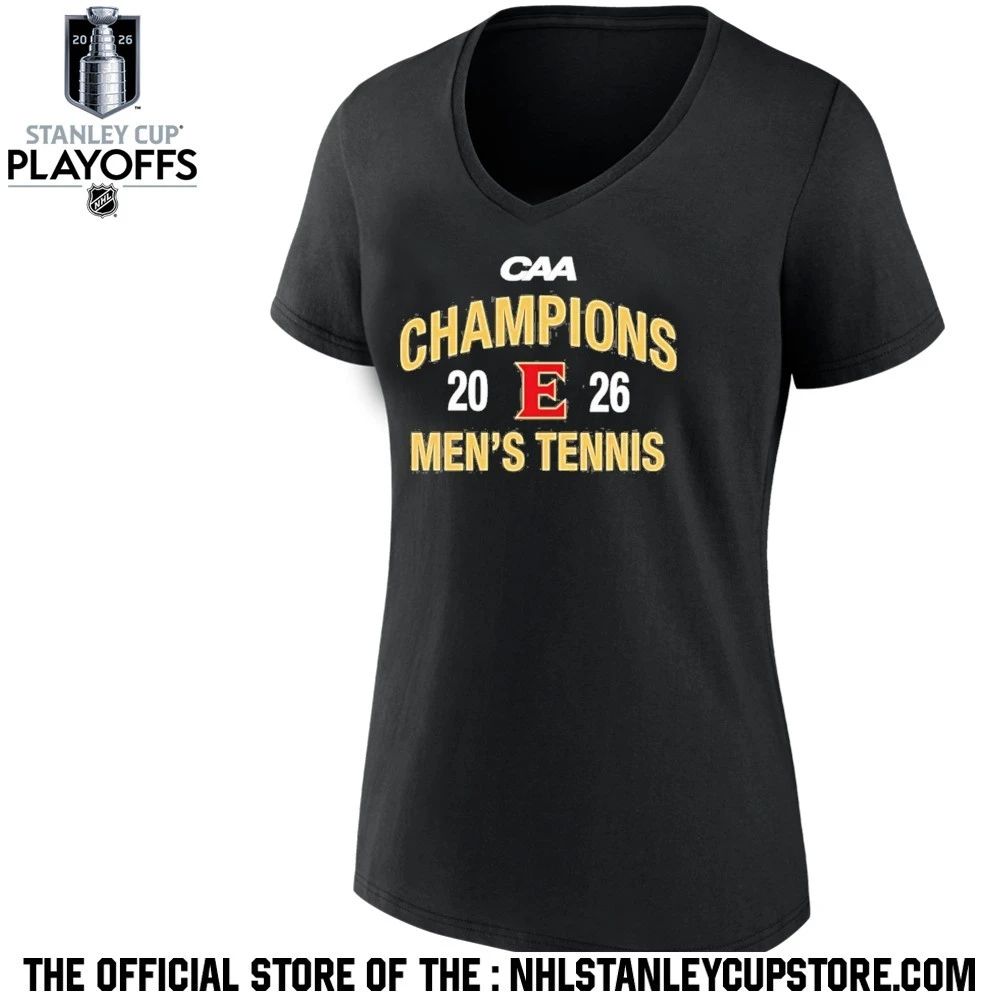 Elon Tennis Caa Mens Tennis Championship 2026 Shirt Unisex , , , Long Sleeve Tee
