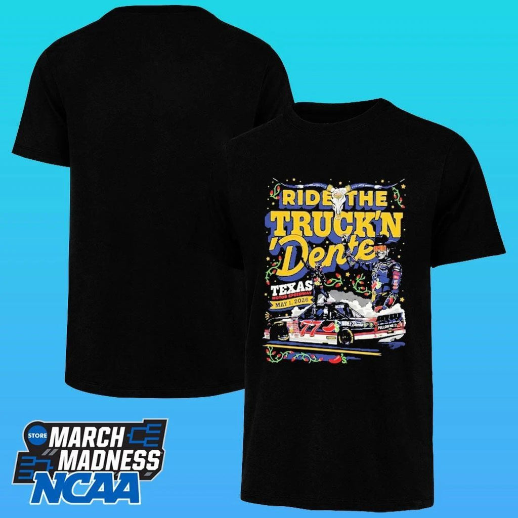 Carson Hocevar Ride The Truck’n Dente Texas May 1 2026 Shirt Unisex , , , Long Sleeve Tee