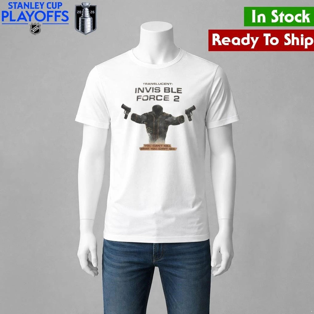 Translucent Invisible Force 2 You Can’t Kill What You Can’t See Shirt Unisex , , , Long Sleeve Tee