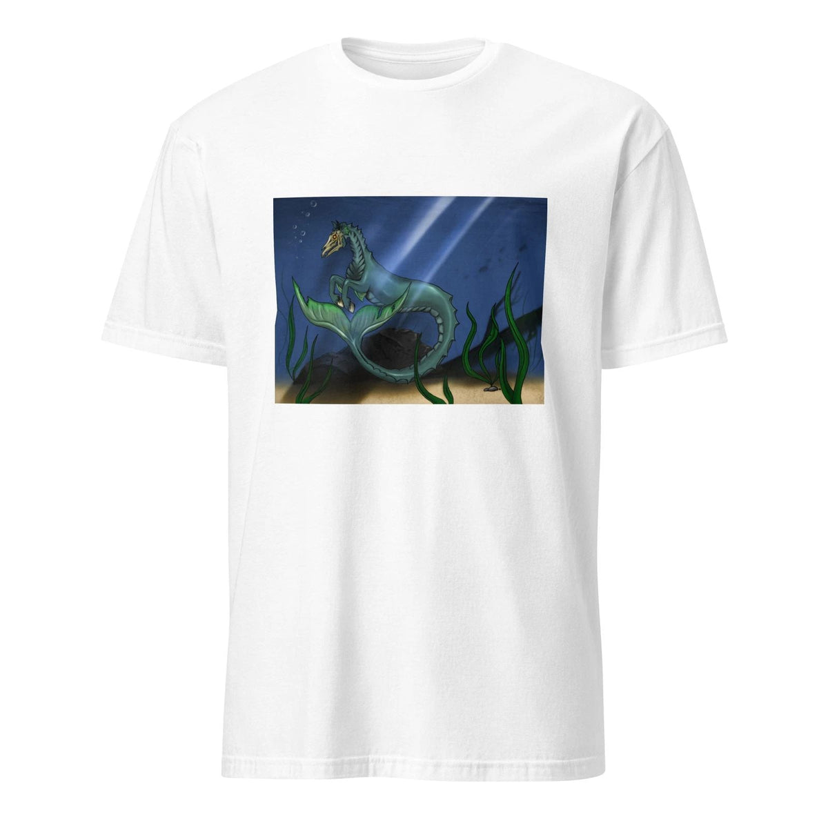 Kurzärmeliges Unisex- Fantasy Bild Kelpie Unisex , , , Long Sleeve Tee