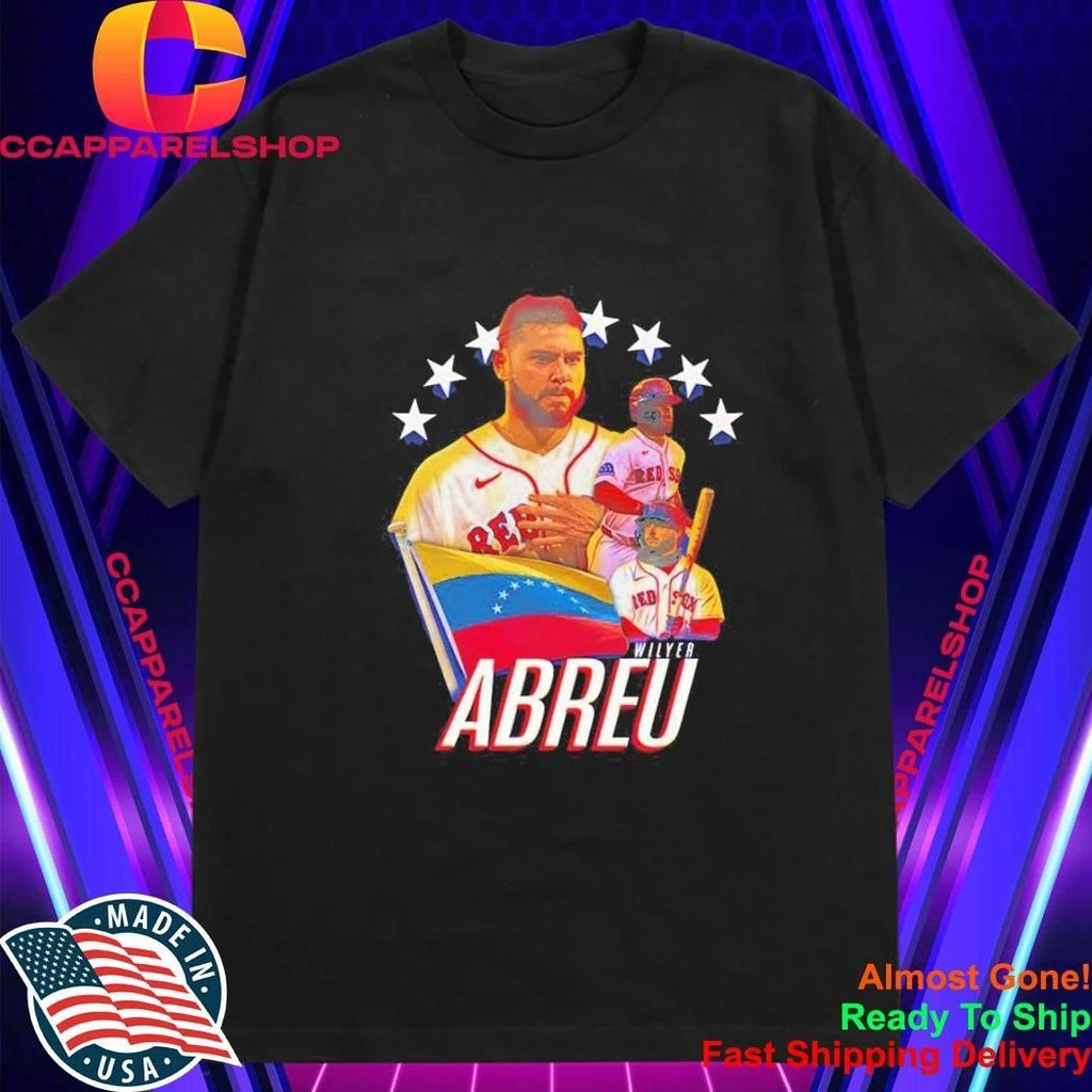 Wilyer Abreu Boston Red Sox Venezuela flag Shirt