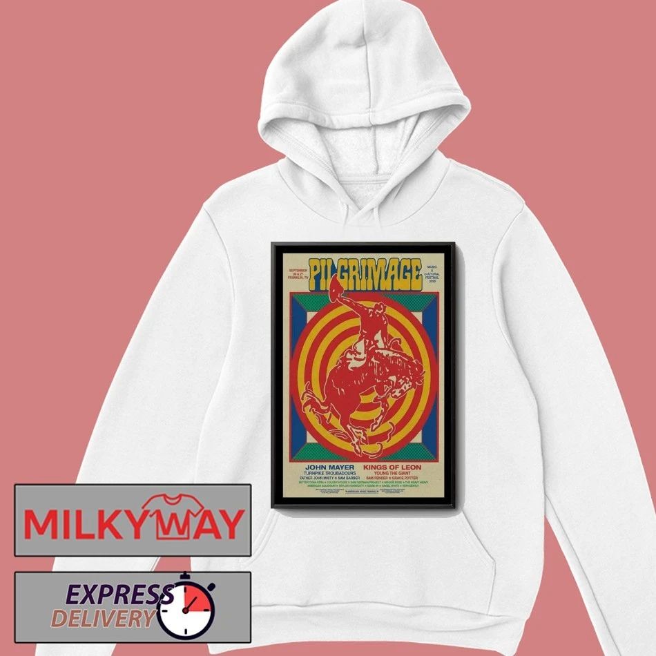 Poster Pilgrimage Music & Cultural Festival 2025 Franklin, TN shirt Unisex , , , Long Sleeve Tee