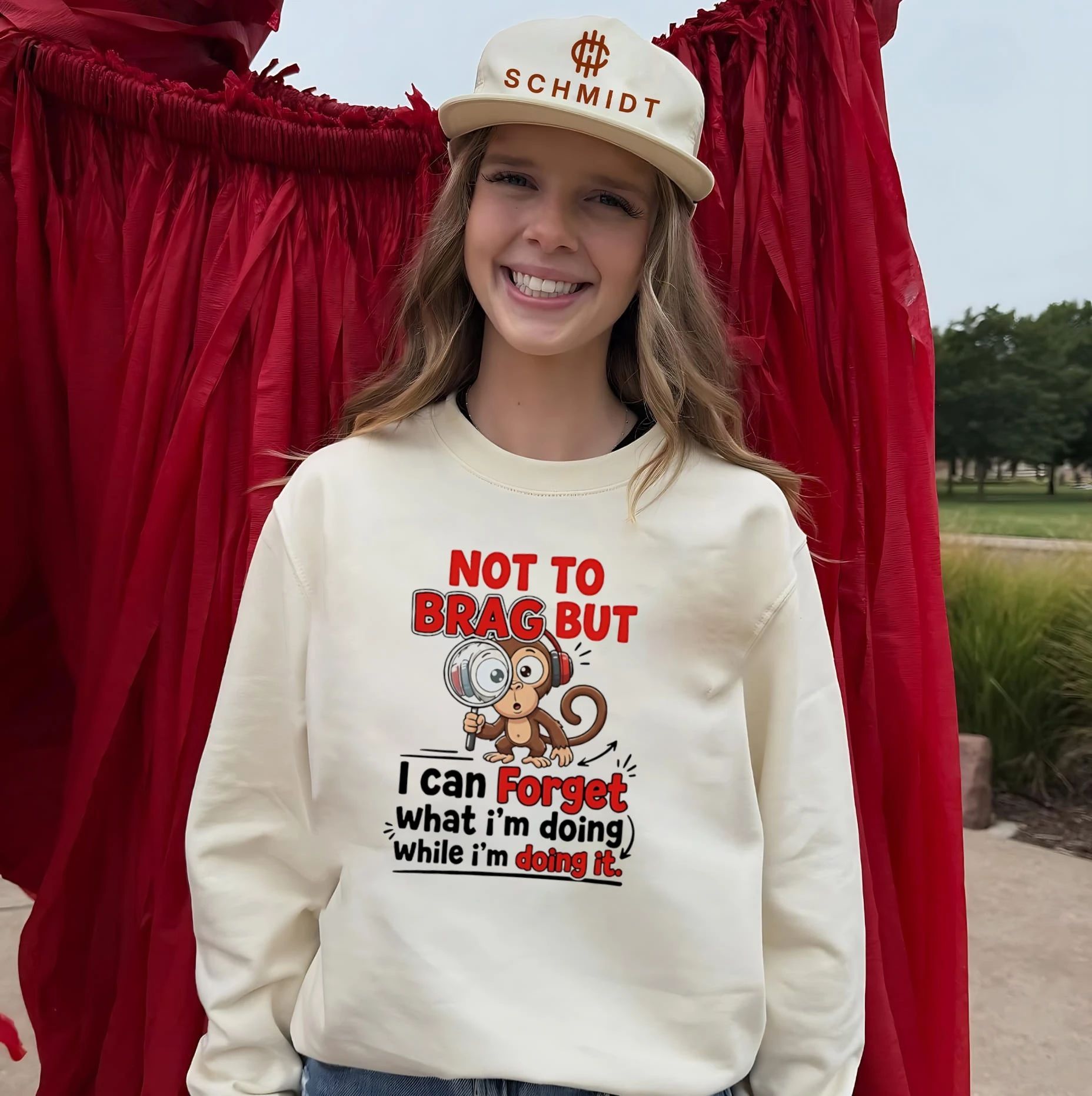 Not to Brag but I Can Forget What I’m Doing While I’m Doing It Monkey shirt