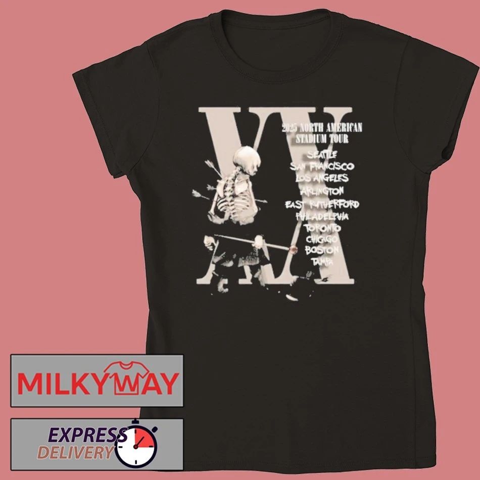 Mcr The Black Parade Tour 2025 Shirt Unisex , , , Long Sleeve Tee