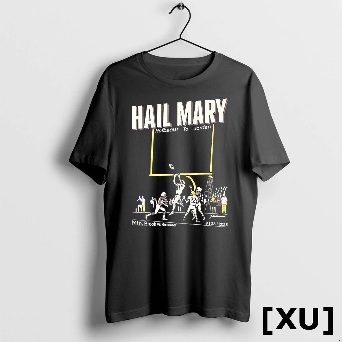 Mountain Brook Vs Homewood Hail Mary 2025 Tshirts Sweater Unisex , , , Long Sleeve Tee