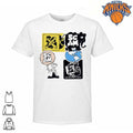 Scam World Globe Records Library Sticker Shirt
