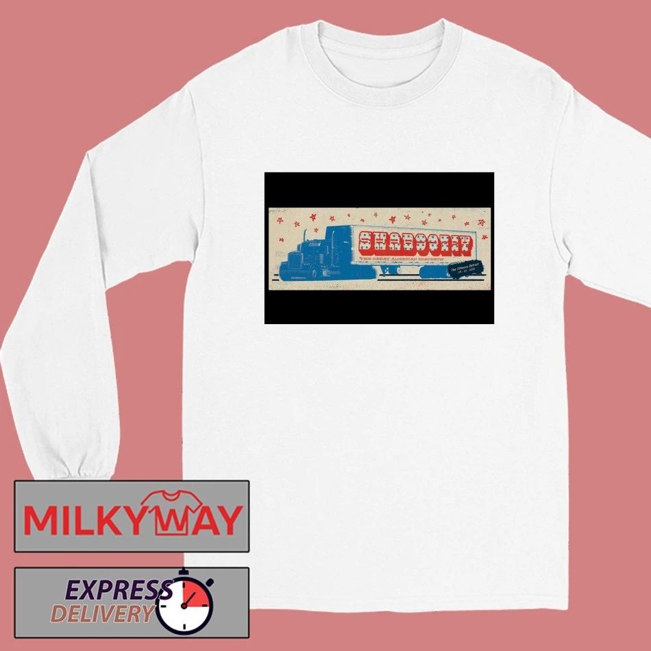 Shaboozey Tour Detroit, MI 2025 Poster shirt Unisex , , , Long Sleeve Tee