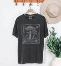 Boho Psychedelic Mushrooms Comfort Tee Hippie Aesthetic Soft Gift Unisex , , , Long Sleeve Tee