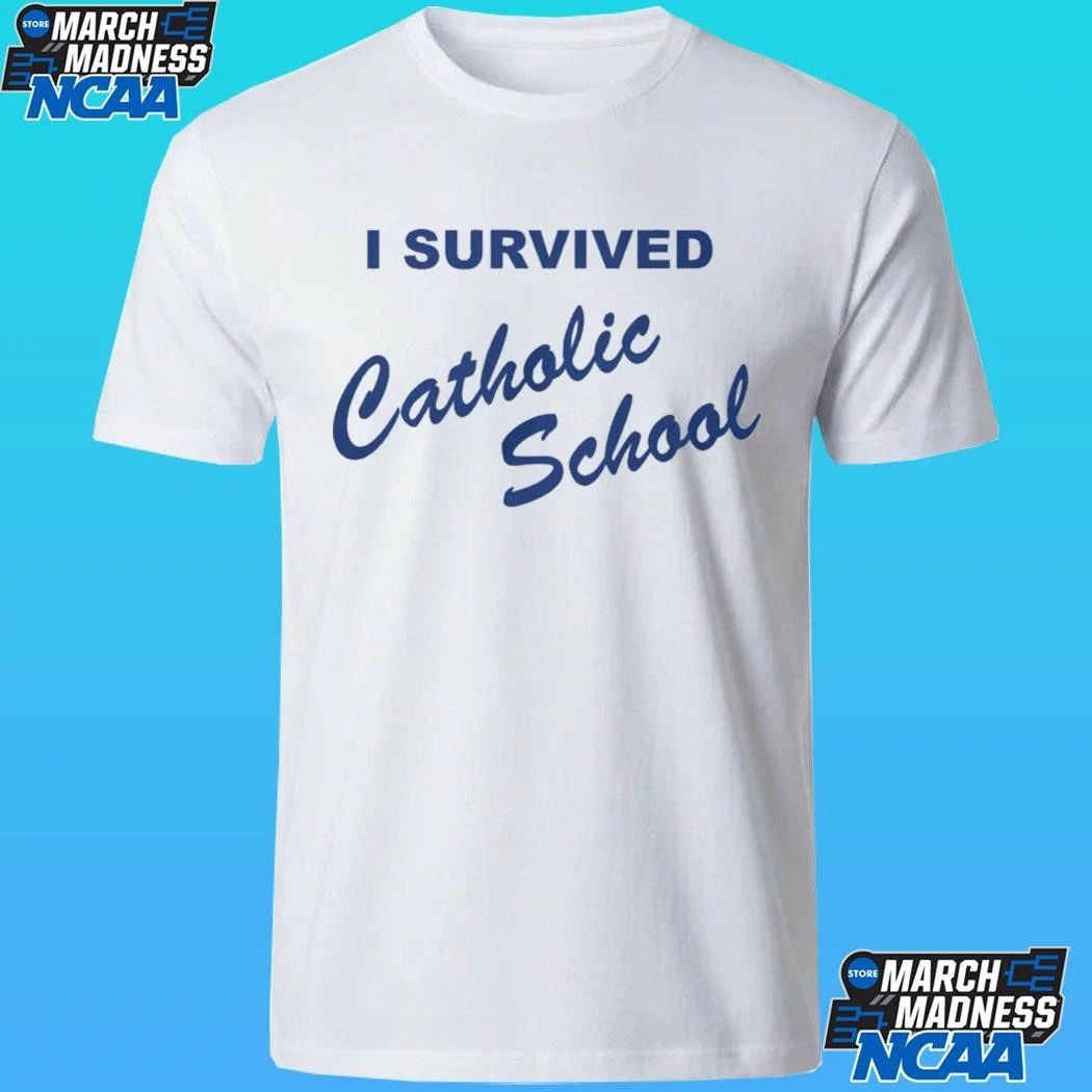 I Survived Catholic School Shirt Unisex , , , Long Sleeve Tee