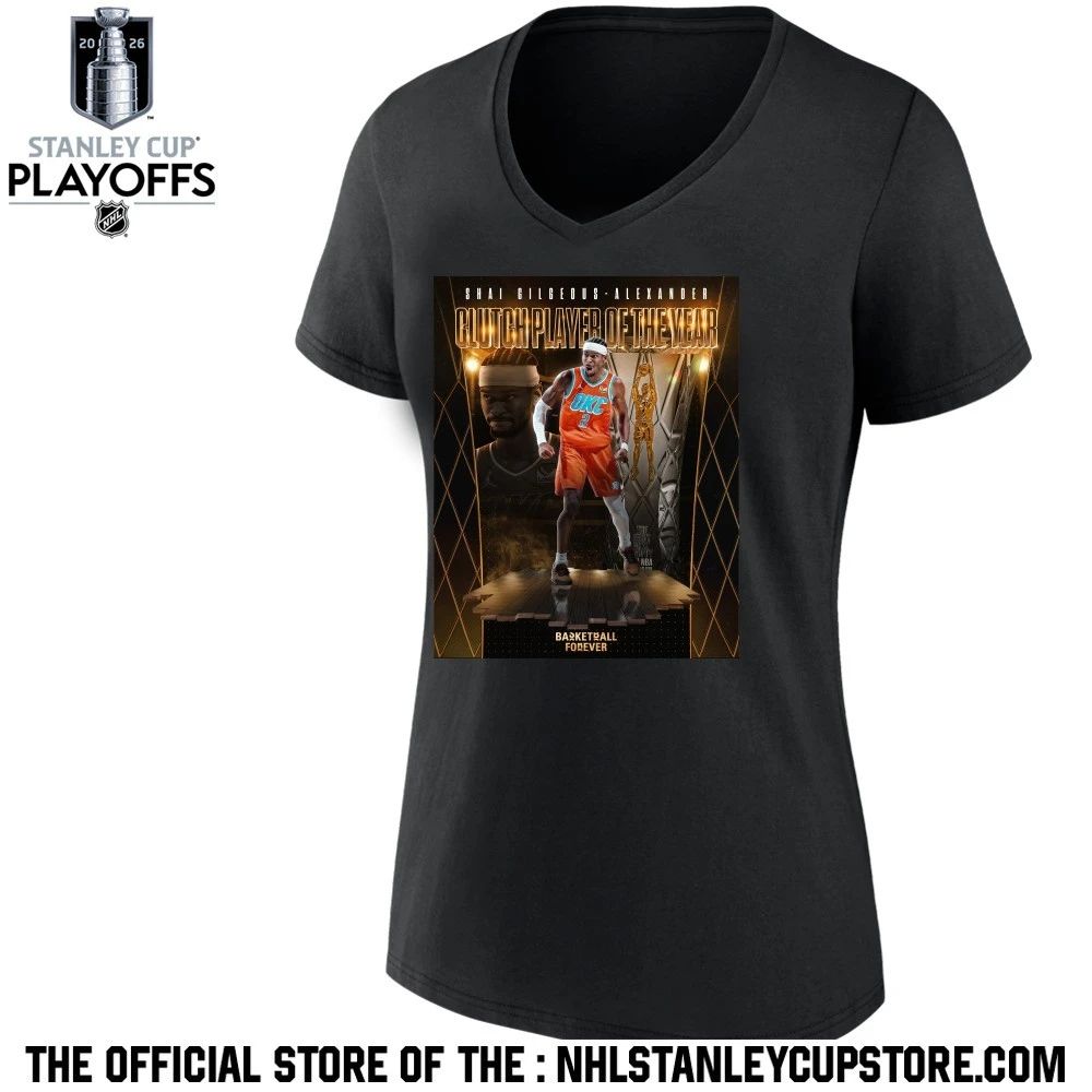 Shai Gilgeous Alexander Clutch Player Of The Year NBA 2026 Basketball Forever Shirt Unisex , , , Long Sleeve Tee