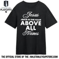 Justin Fields Jesus Is The Name Above All Names Shirt Unisex , , , Long Sleeve Tee