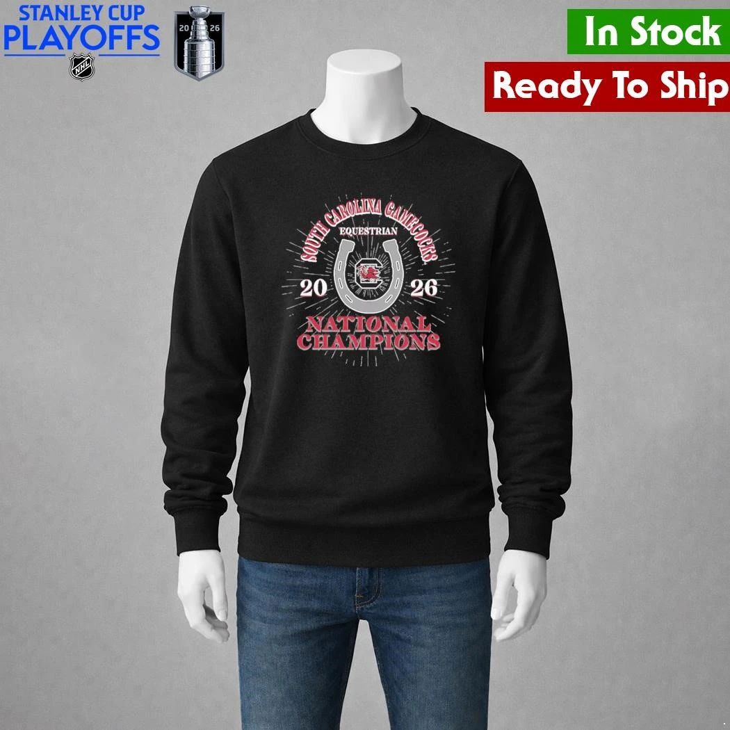 South Carolina Gamecocks 2026 NCAA Equestrian National Champions Shirt Unisex , , , Long Sleeve Tee
