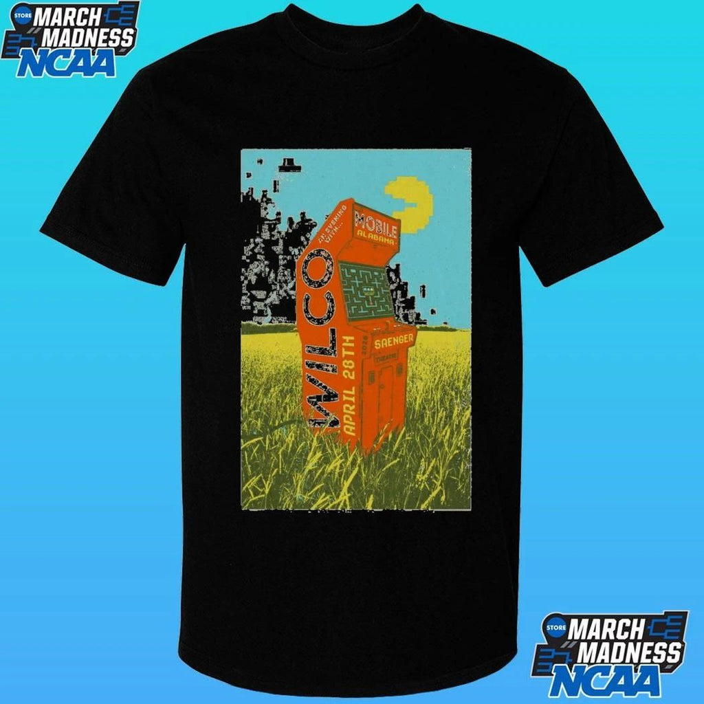 Wilco Apr 28 2026 Poster Mobile, Alabama Shirt Unisex , , , Long Sleeve Tee