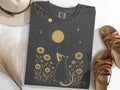 Opossums Moon Minimalist Boho Animal Art Comfort Tee Unisex , , , Long Sleeve Tee