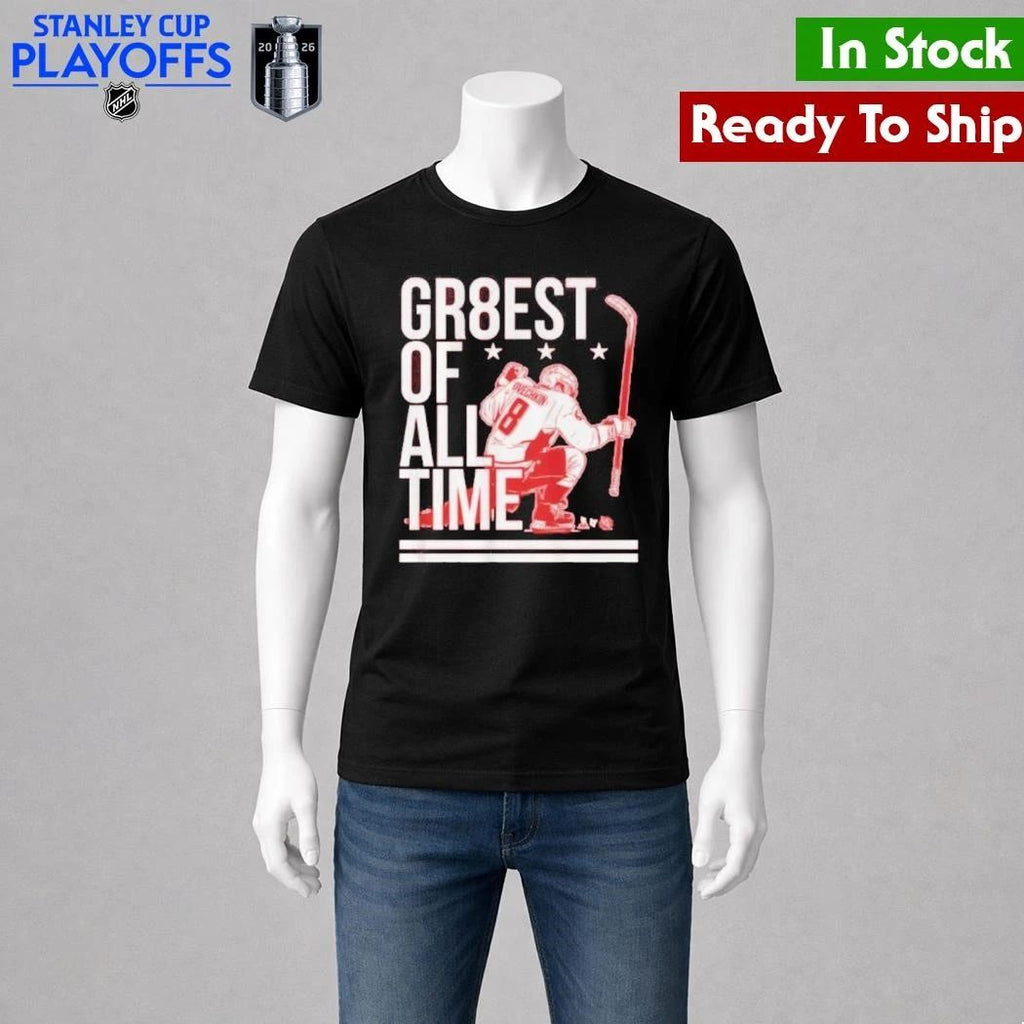 Alex Ovechkin The Gr8est Of All Time Shirt Unisex , , , Long Sleeve Tee