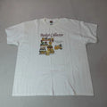 Basket Collector Shirt Mens 2XL White Boho Hippie Vintage Graphic Unisex , , , Long Sleeve Tee