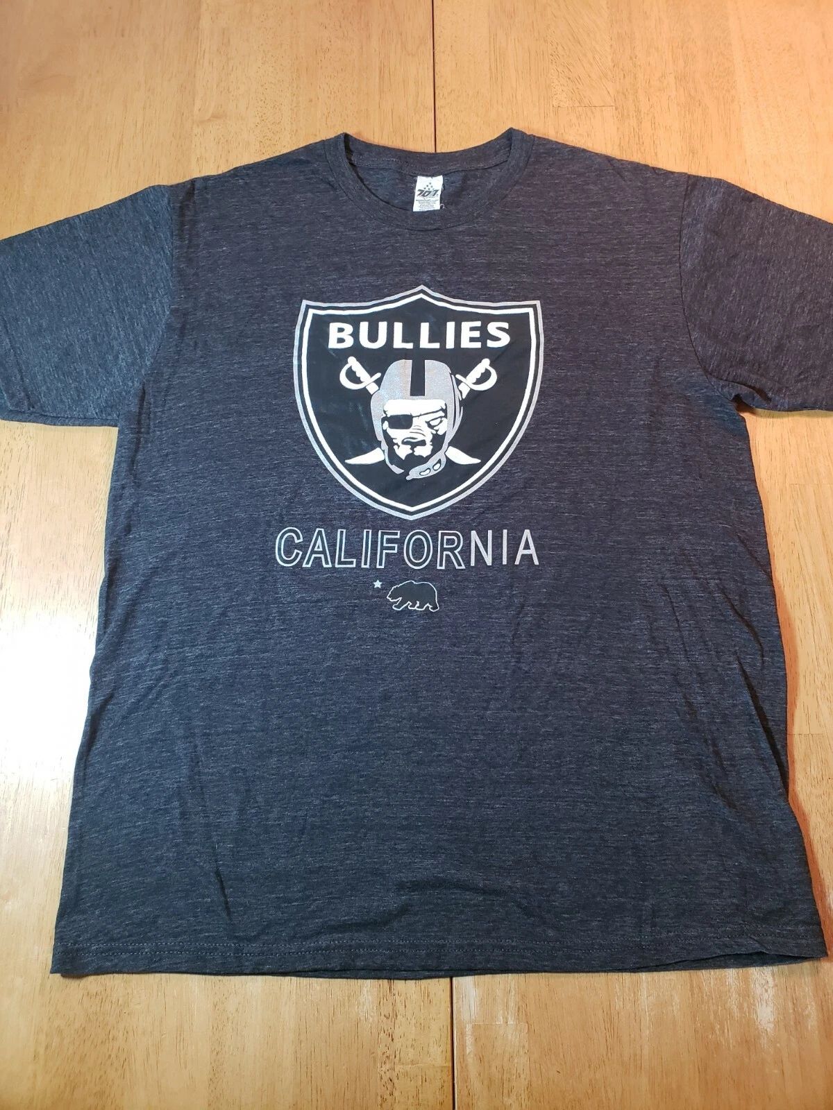 Bullies California Size Large By Fantasy Activewear Unisex , , , Long Sleeve Tee