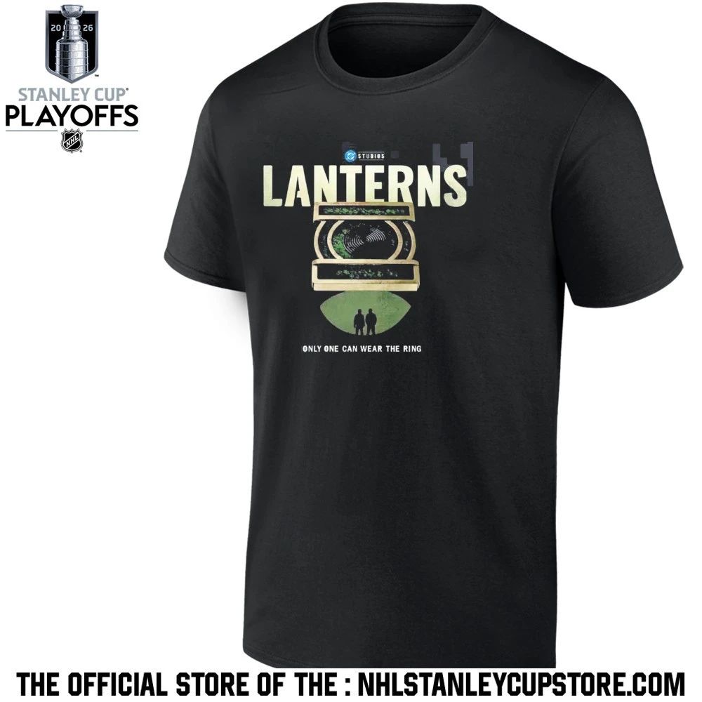 DC Studios Lanterns Series Only One Can Wear The Ring Shirt Unisex , , , Long Sleeve Tee