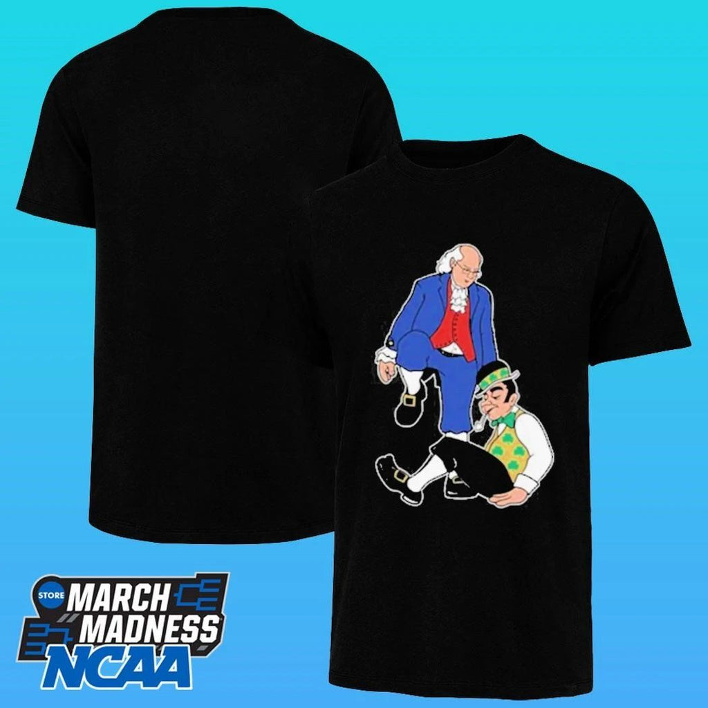 Philadelphia 76ers Ben Franklin Stepover Boston Celtics Mascot Shirt Unisex , , , Long Sleeve Tee