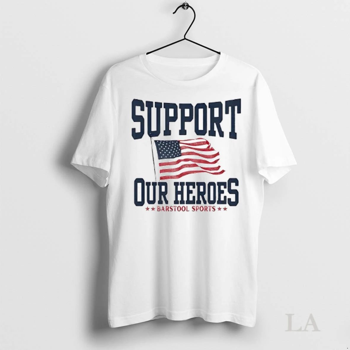 Original Tunnel To Towers Foundation Support Our Heroes Barstool Sports Usa Flag Ladies Unisex , , , Long Sleeve Tee