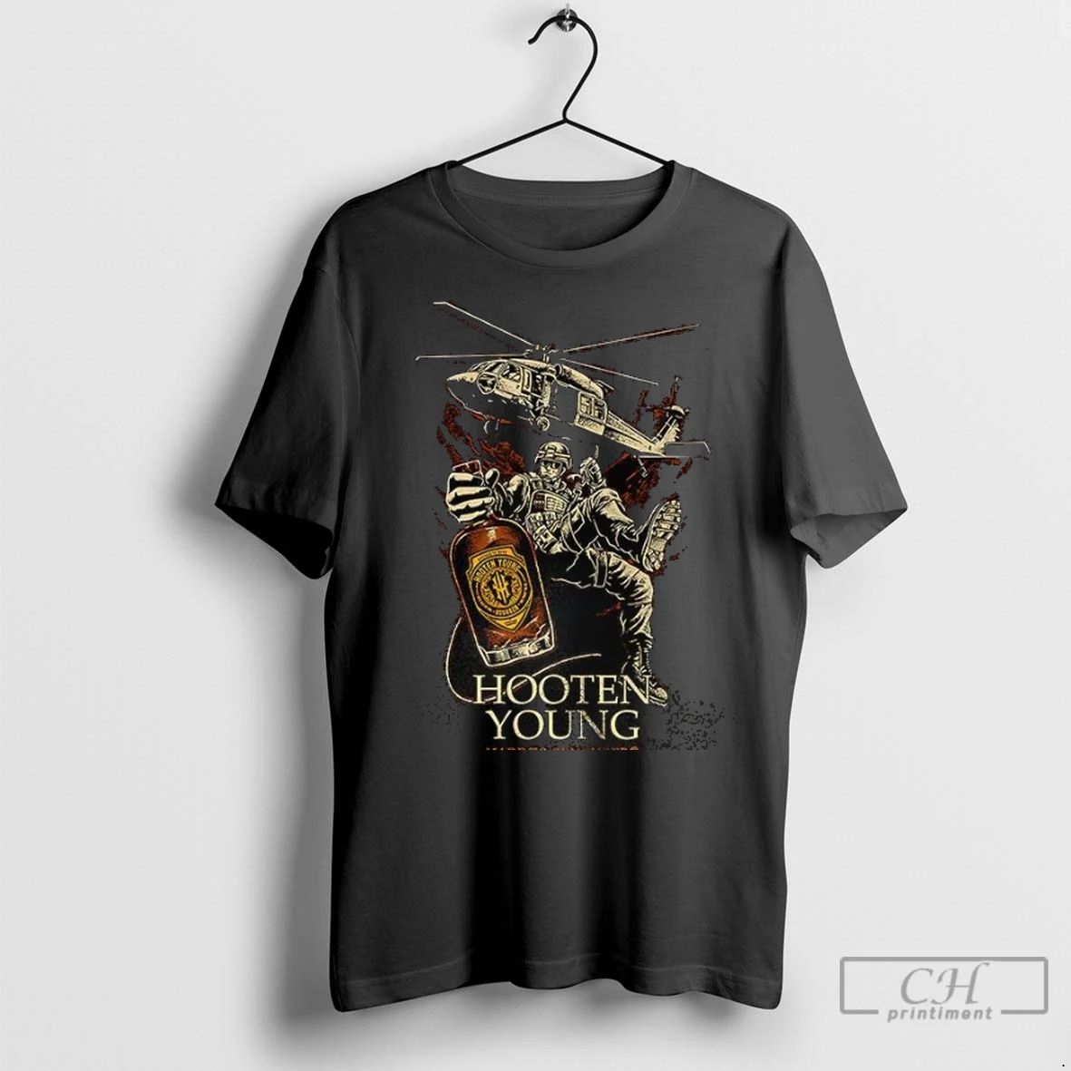 Premium Whiskey Hooten Young Helo Made To Remember Special Forces Soldiers Unisex , , , Long Sleeve Tee