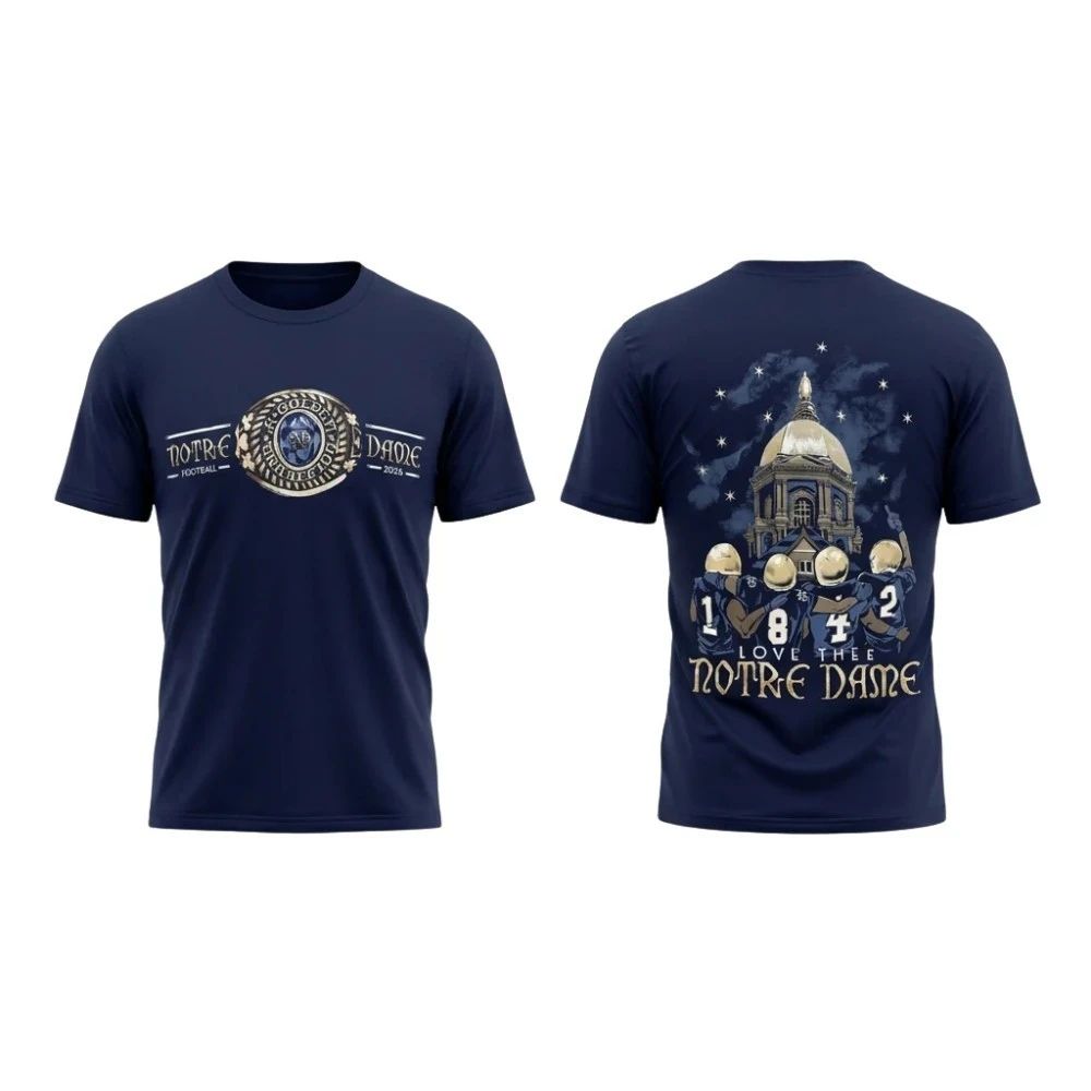 Notre Dame Football 2026 Shirt Unisex , , , Long Sleeve Tee