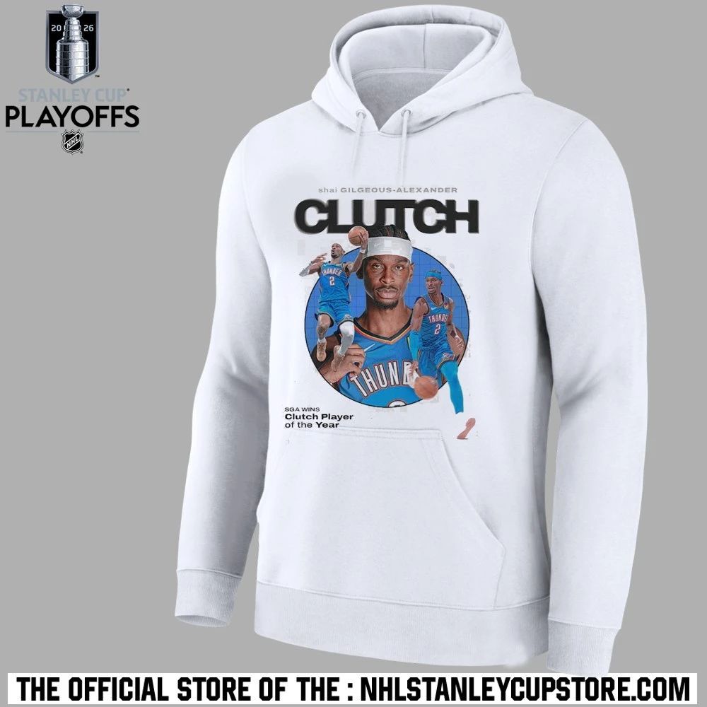 Shai Gilgeous Alexander SGA Clutch Player Of The Year NBA 2026 Shirt Unisex , , , Long Sleeve Tee