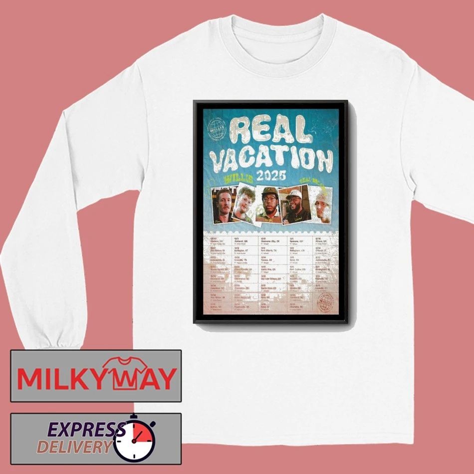 Poster Willis Real US Tour 2025 shirt Unisex , , , Long Sleeve Tee