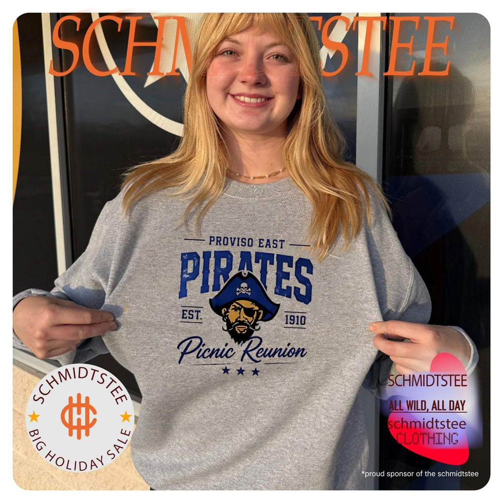 Proviso East est 1910 Pirates Picnic Reunion shirt