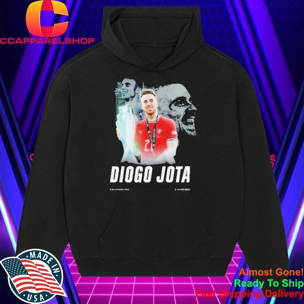 Diogo Jota Portugal #21 Tribute Shirt