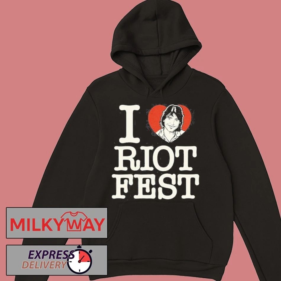 I Love Riot Fest 2025 shirt Unisex , , , Long Sleeve Tee