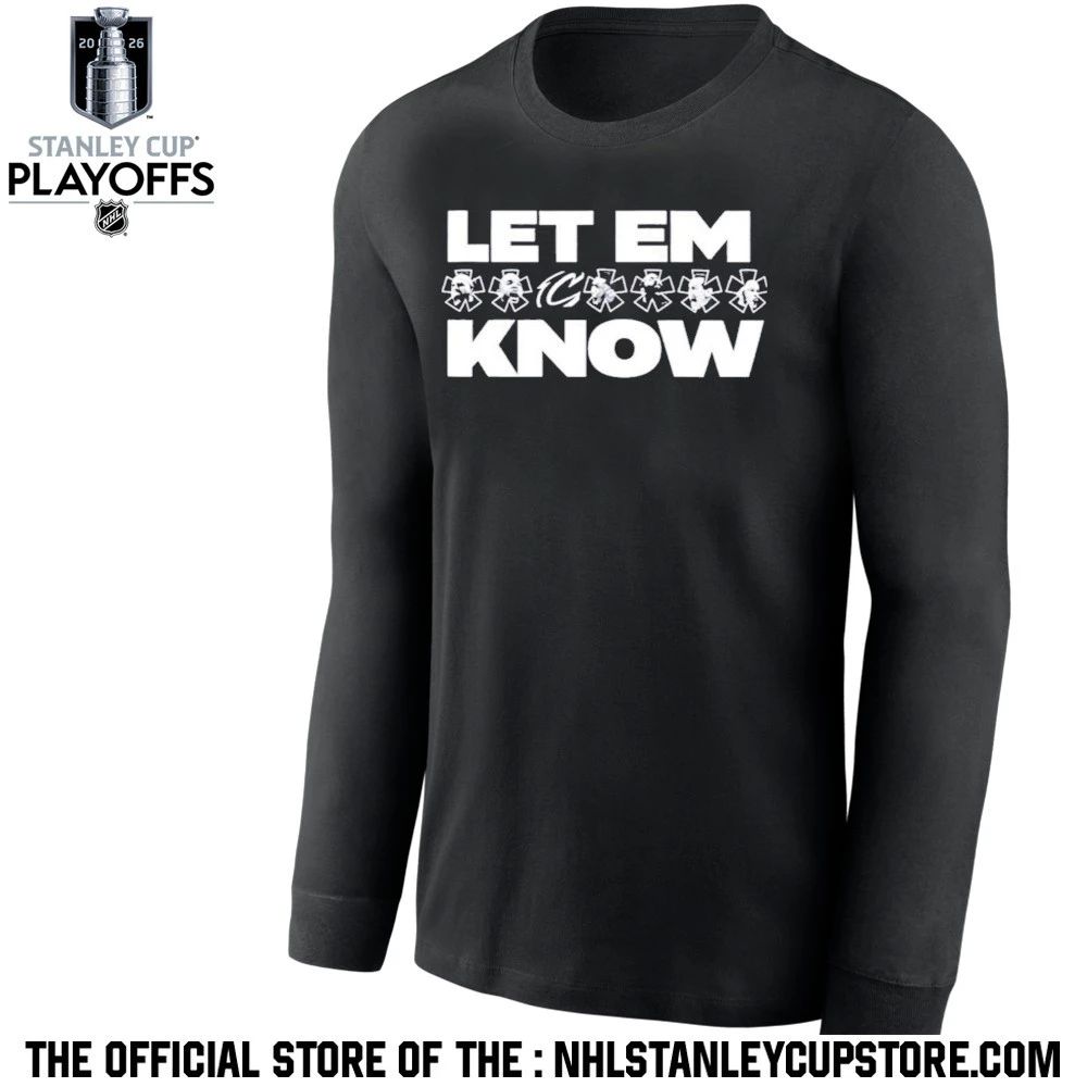 2026 Cavaliers Let Em Know Shirt Unisex , , , Long Sleeve Tee