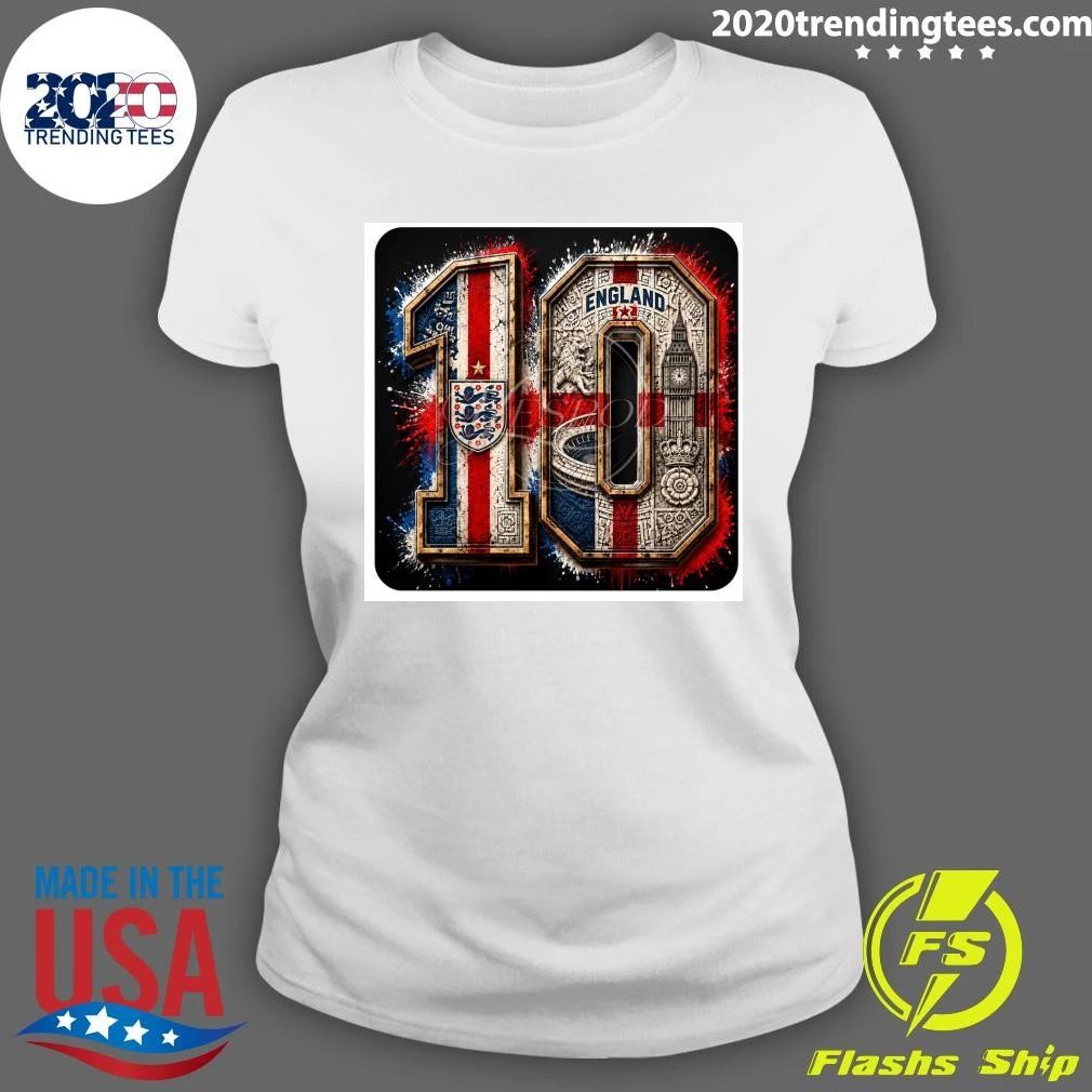 Three Lions England 10 Football World Cup 2026 Shirt