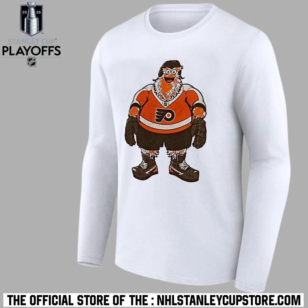 Gritty Philadelphia Flyers Mascot Nhl Hockey 2026 Shirt Unisex , , , Long Sleeve Tee