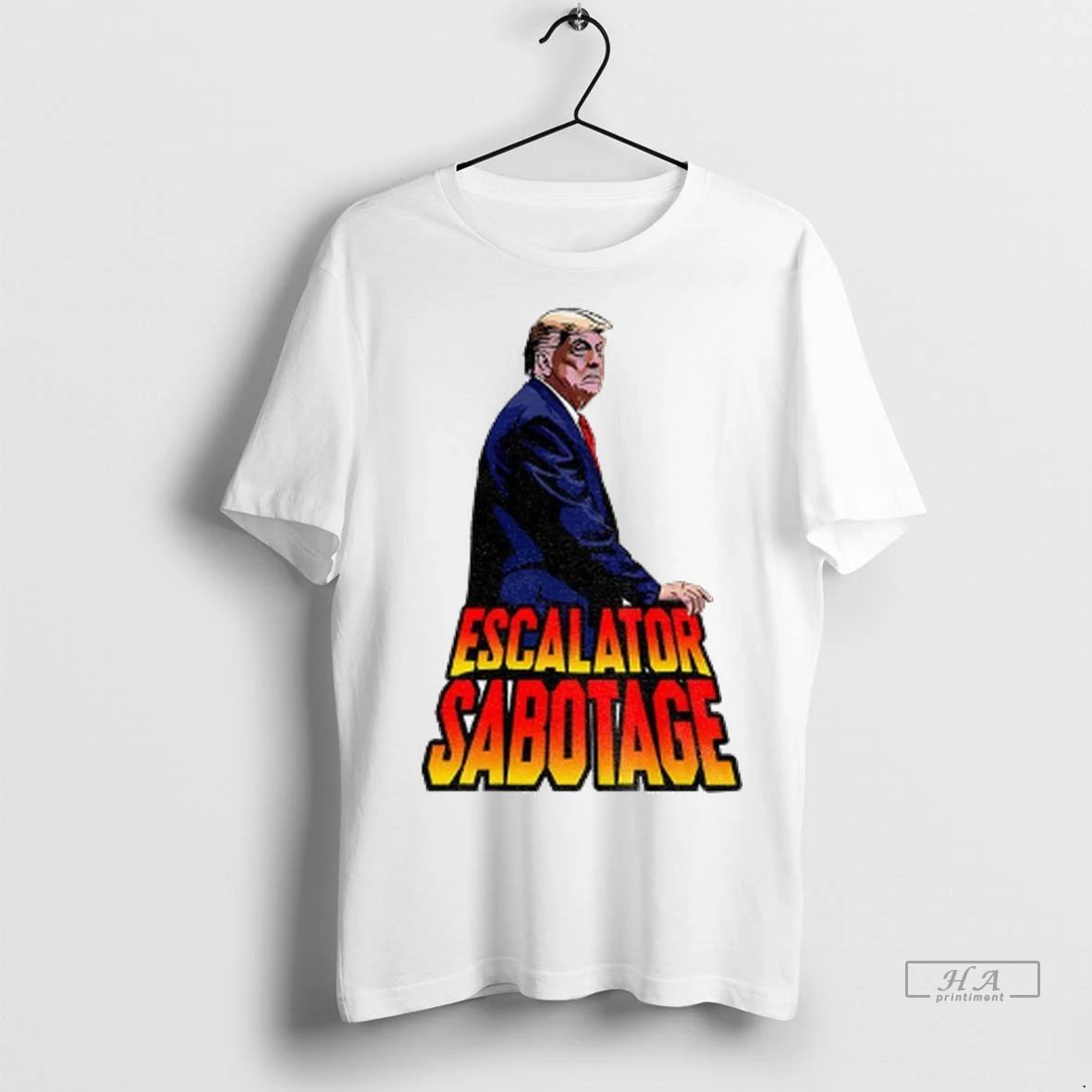 Trendy Officials Trump Escalator Sabotage Shirt Sweater Unisex , , , Long Sleeve Tee